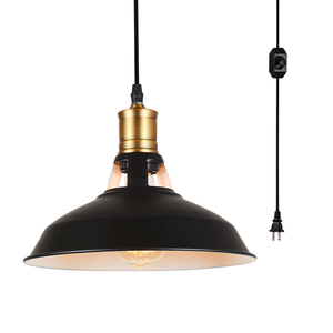Hmvpl Industrial Plug In Pendant Lighting Fixtures With Long