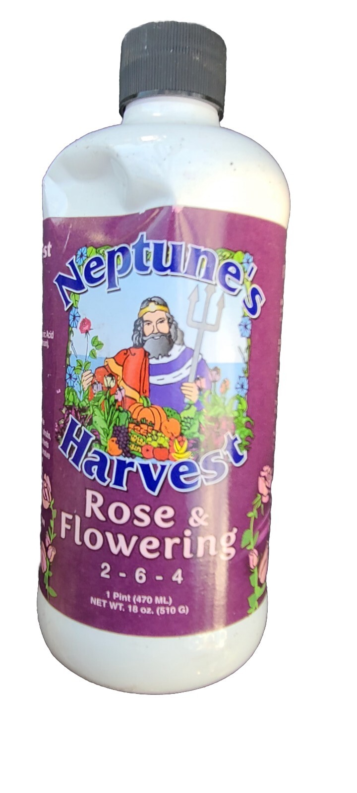 (Dented) Neptune's Harvest 264 Rose and Flowering Fertilizer Formula