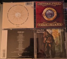 Lot 2-CDs Jethro Tull DADC AUDIOPHILE Aqualung Rock Island Chrysalis SHIPS FAST