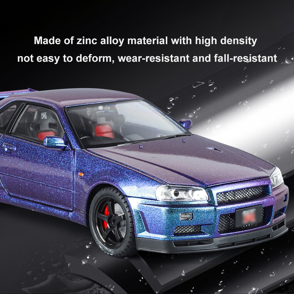 ミニカー 1/18 GTR34 新品 77463 オートアート 1/18 日産 ニスモ R34 GT-R Z-tune