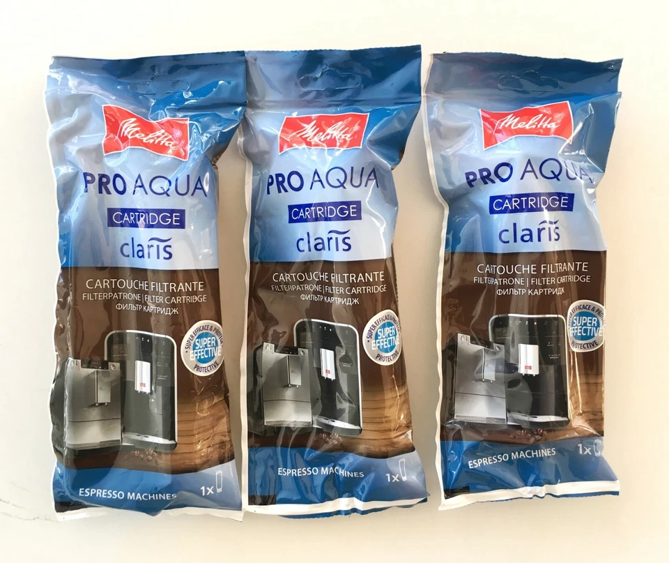 3  ORIGINAL MELITTA  Filterpatrone Pro  Aqua  Nr. 192830 Wasserfilter