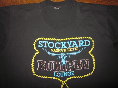 Vintage Stockyard Bullpen Lounge Restaurant Nashville Tennessee