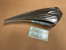 Schwinn Approved Phantom Corvette Jaguar 26" Bicycle Chromed Tank & Decal Set