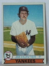 1979 Topps #670 Jim Catfish Hunter V2