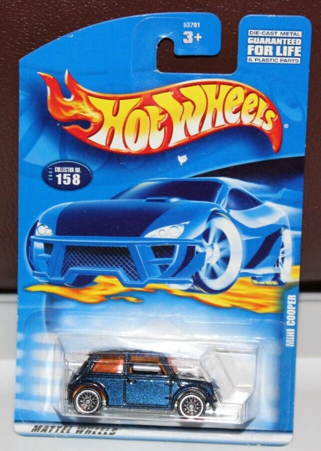 HOT WHEELS MINI COOPER #158 2001