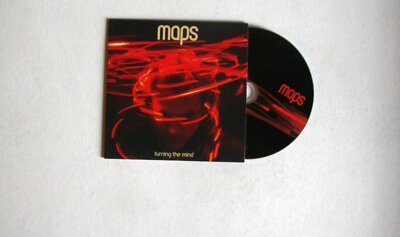 Maps Turning The Mind EU  Advance Cardcover CD 2009 Post Rock Mute Records