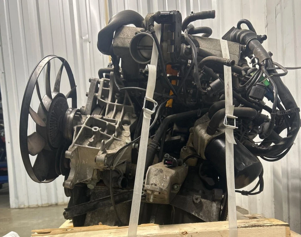 2000 Audi A4 1.8L A/T Turbo Engine Assembly 49K Miles VIN C 5th ID ATW 2001 2002 - Image 3 of 4