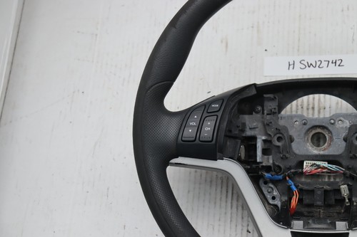 VG 2007-2011 Honda CRV CR-V Steering Wheel Black Rubber w Cruise - Picture 5 of 10