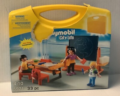 Playmobil School 5971 Teacher Classroom NEW