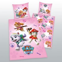 Herding Renforce Kinder BettwäSche Paw Patrol Rosa 135X200 Cm Hunde 44322/16.050