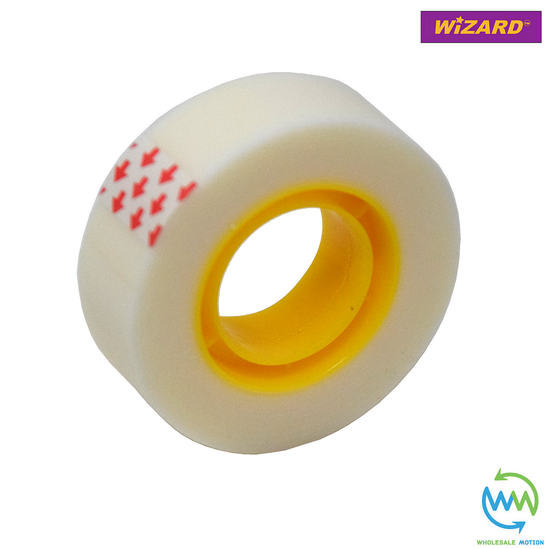 Wizard INVISIBLE MAGIC Mending TAPE Rolls STRONG Clear 19mm x 33m ROLL