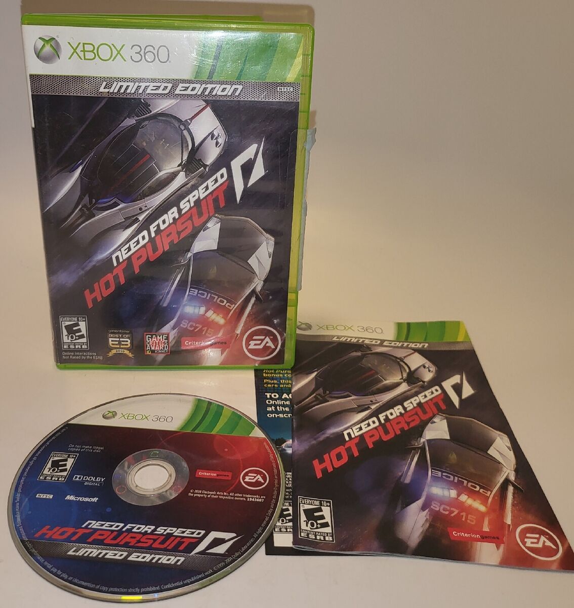 Need for Speed: Hot Pursuit, XBOX 360