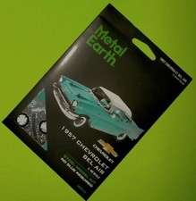 1957 CHEVROLET BEL AIR ~METAL EARTH 360 DEGRE...