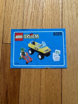 Lego Town Package Pick-Up (6325) Instruction Booklet Only
