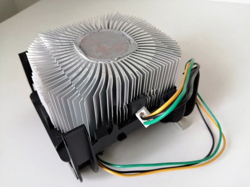 Intel Prise 775 Processeur CPU Radiateur et Ventilateur 4-Pin 4-Wire E33681-001 - Photo 3/3