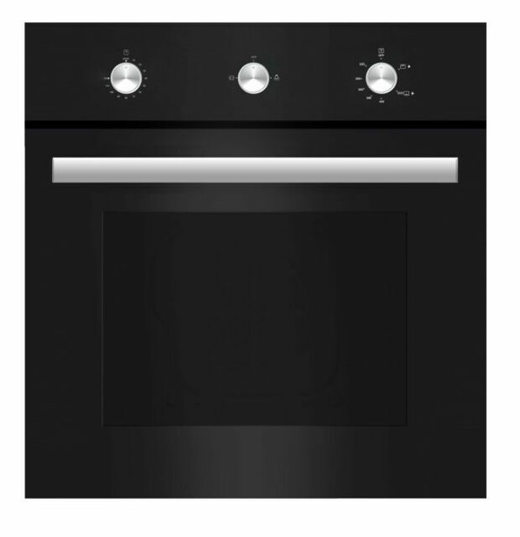 Empava 24" Tempered Glass Builtin Single Gas Wall Oven 1500w Black for