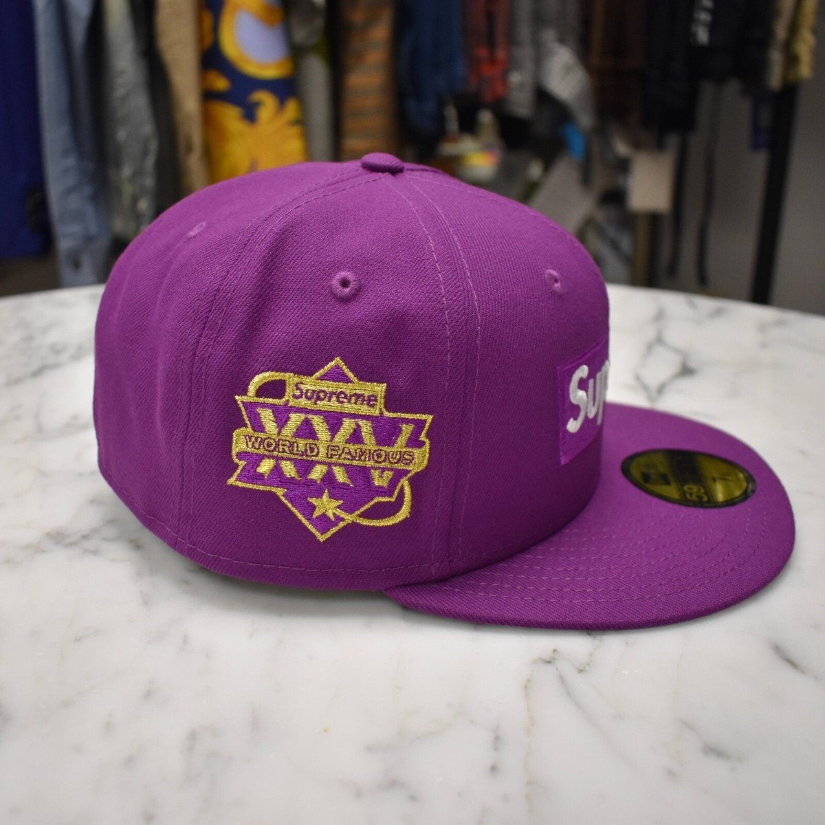 Supreme 59FIFTY パープルキャップ 7 1/2 Size【7 1/2(L)】 SUPREME シュプリーム 22SS 2-Tone Box Logo