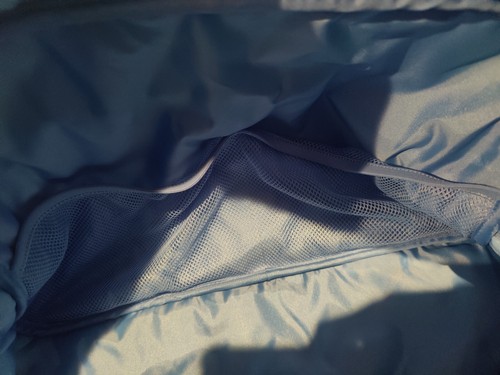 Vera Bradley Blueberry Blooms Small Duffel/Travel Bag With Hanging Organizer - Picture 11 of 23