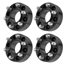 4pc 2" inch 5x135 14X2 Wheel Spacers Black For Ford F-150 Expedition Navigator