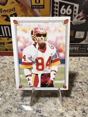 1987 Topps Album Stickers Gary Clark #113 Washington Redskins Commanders