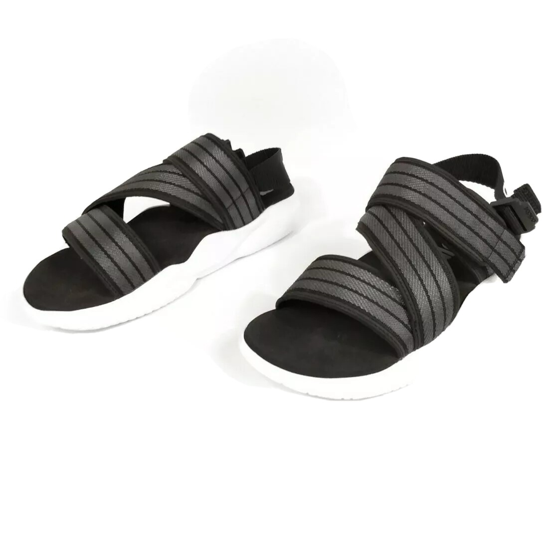 Adidas 90s Women's Sandals Slip On Core Black Gray White