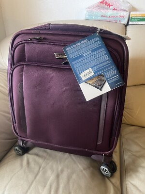 Samsonite Lift Softside Carry-On Spinner Purple [NEW With Tags
