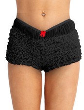 Women Sexy Ruffled Lace Bloomers Panties Frilly Boy Shorts Knickers Nightwear UK
