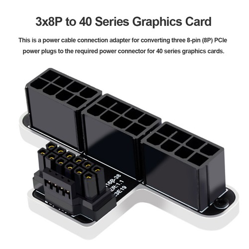 Scheda grafica ATX3.0 Cavo di alimentazione Adattatore 12+4Pin 600W (PH316-38A A - Bild 5 von 9