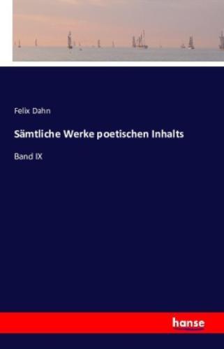 Thumbnail - Sämtliche Werke Poetischen Inhalts Band Ix 3288