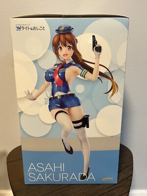 Sexy Officer Asahi Sakurada -  Brand New Anime Figure  - Vector Original - Japan
