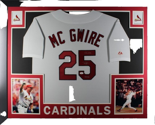 Vintage 90s St.Louis Cardinals McGwire #25 Button Up Jersey XXL
