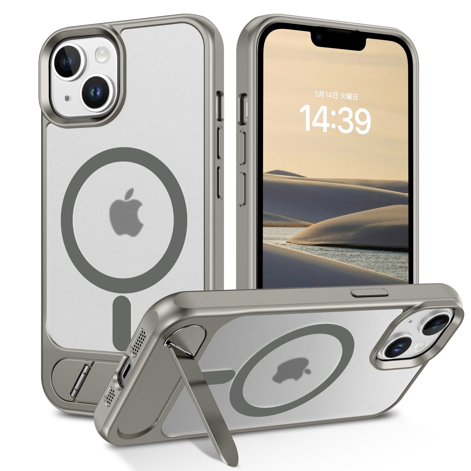 With Stand MagSafe Compatible GUAGUA for iPhone 11 Case with Stand MagSafe  816