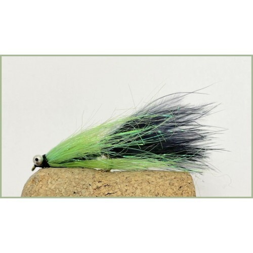 Cats Whiskers, Trout Flies, 12 pack, Black Shaggy Cats, Size 10 Fly