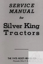 Silver King Model 42 Tractor Service Shop Manual