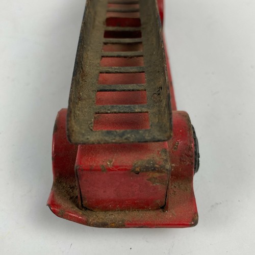 Vintage Tonka Fire Truck Ladder Trailer Section Only 1960s–70s Red Black Parts - Picture 8 of 9