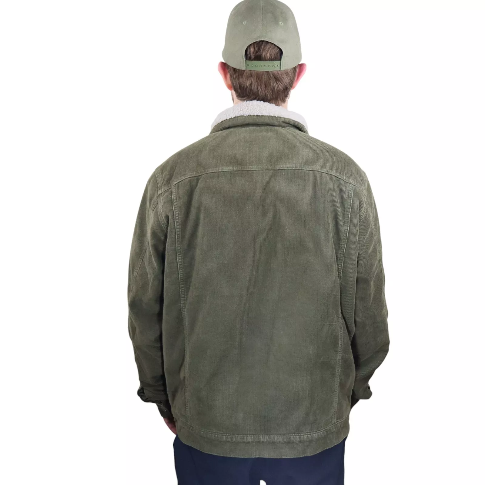 patagonia sherpa fleece pile lined corduroy trucker jacket