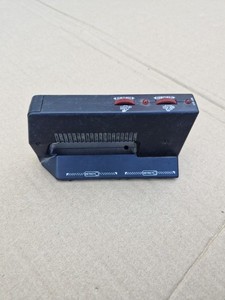 Vintage tragbarer Metalldetektor Körpersuchwerkzeuge Draht Rohr Strom