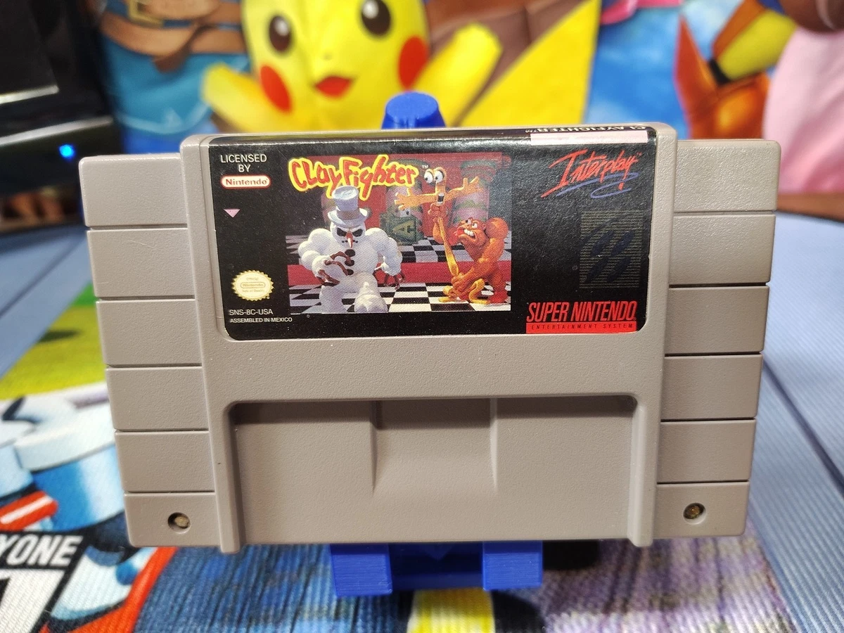 Clay Fighter Nintendo SNES Video Games for sale | eBay