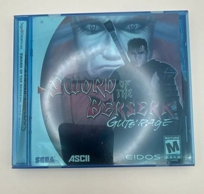 Sword of the Berserk: Guts' Rage Sega Dreamcast blockbuster copy untested.