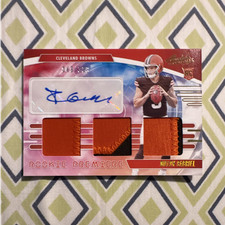 2025 Panini Absolute Football Dillon Gabriel Rookie Autograph Memorabilia Browns