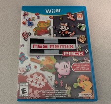 NES Remix Pack Wii U - Minor damage to case plastic, disc intact