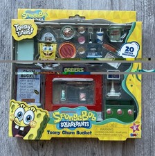 Teeny Tinies SpongeBob SquarePants Teeny Chum Bucket Mini Set-20 Pieces-New