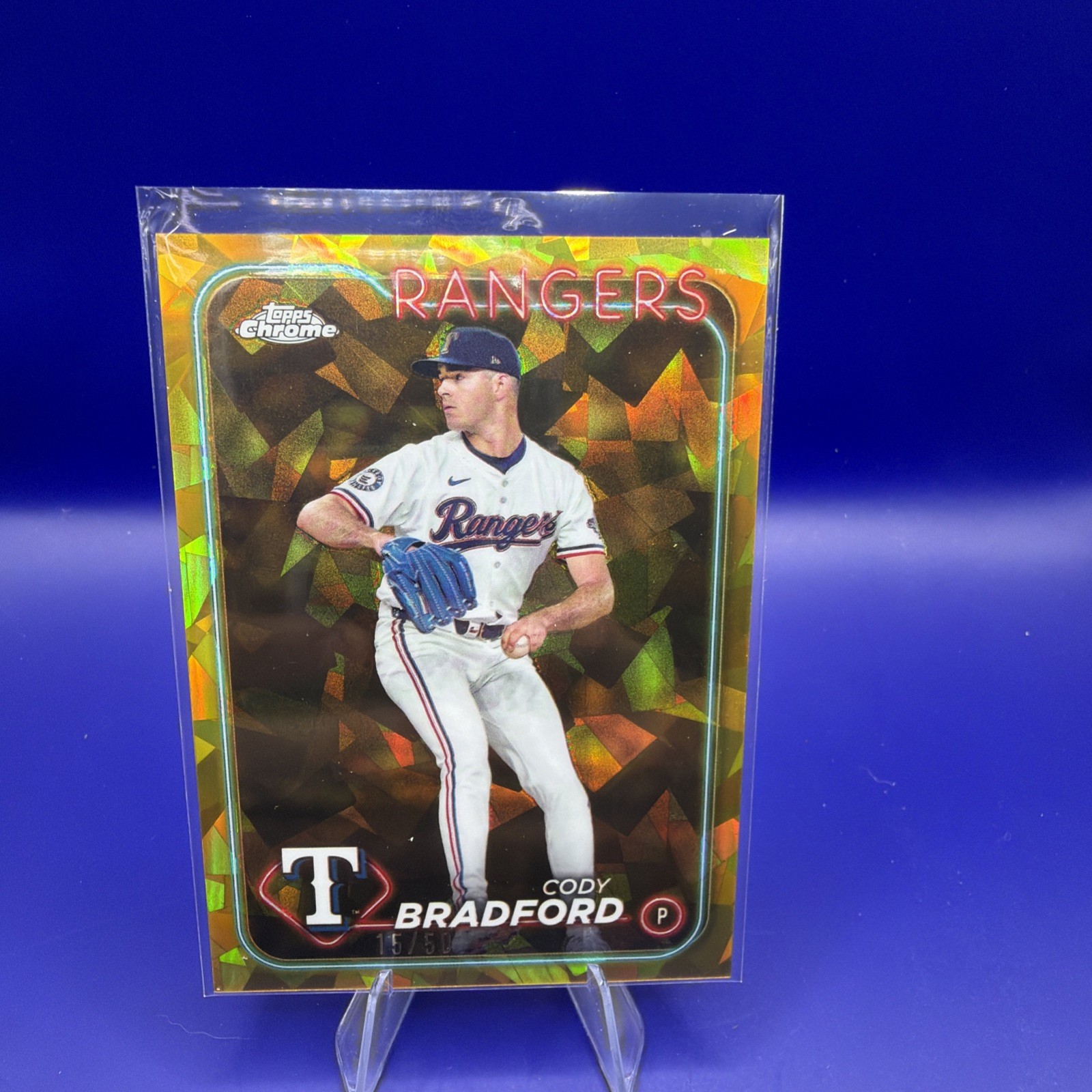 2024 Topps Chrome Update Series Sapphire- Cody Bradford #USCS331 Gold /50