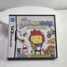 Scribblenauts Manual Nintendo DS Instruction Booklet  Case NO GAME