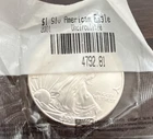 2001 American Silver Eagle Dollar .999 One Troy Ounce Fine Silver - Uncirculated
