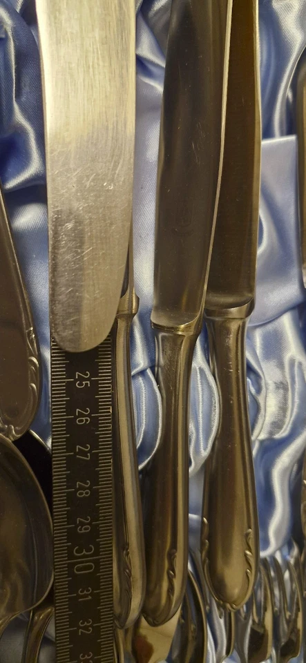 ddr besteck ABS Rostfrei Klassik Belvedere 66 Teile im Koffer - Bild 2 von 4