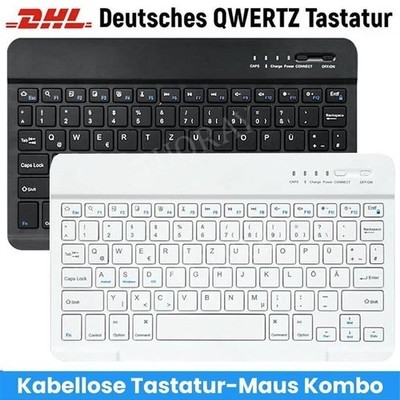 Bluetooth QWERTZ-Tastatur Für Xiaomi Mi Pad 7 6 5 Pro 11.2 11 Redmi Pad 10.61/SE