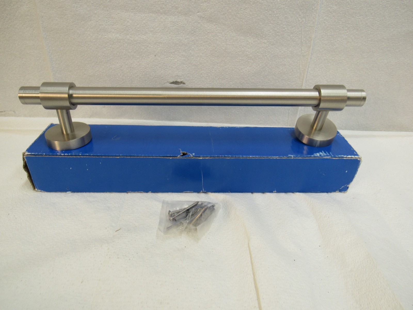 Bar Rail 12" Inch Brass Satin Nickel Bathroom