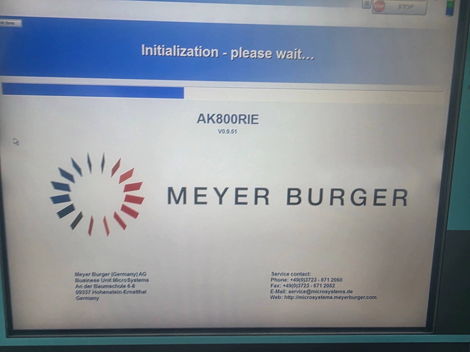 Meyer Burger AK800 ICP Etch System