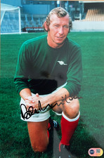 Bob Wilson signed Arsenal 12x8 photo RACC Trusted Seller ACGCert